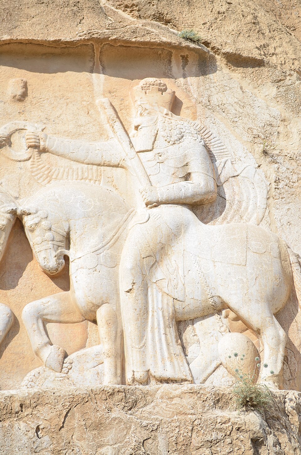 Historical depiction of Ahura Mazda