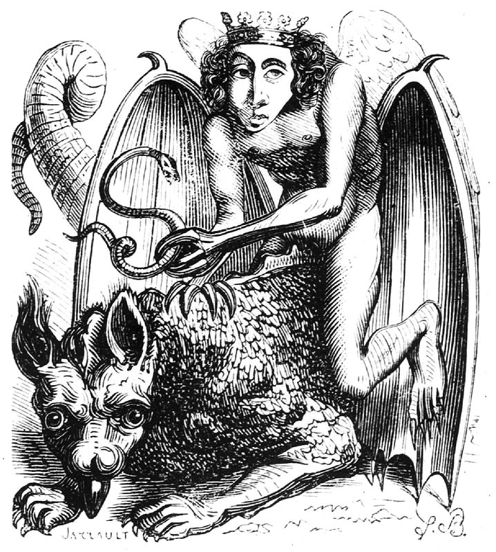 Historical depiction of Astaroth