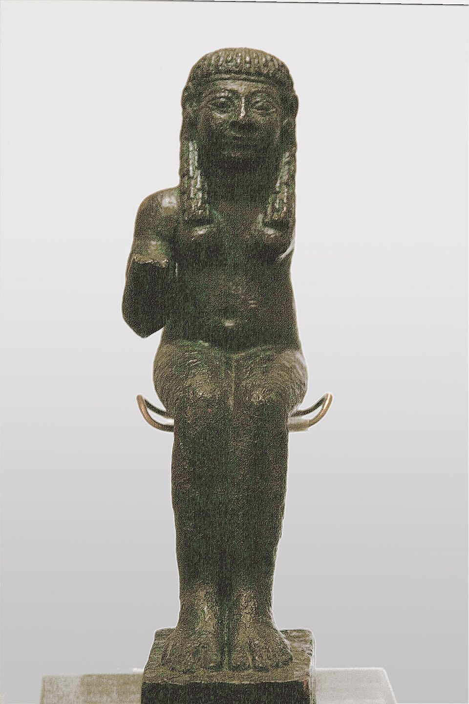 Historical depiction of Astarte, Canaanite Goddess of Love and War