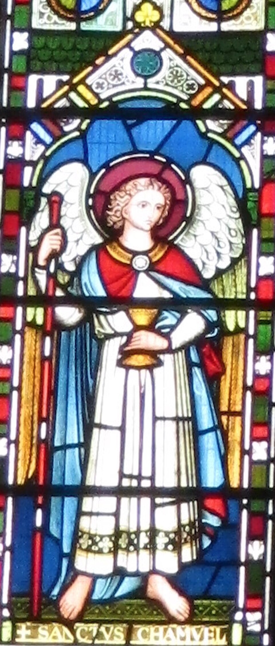 Historical depiction of Camael, Archangel