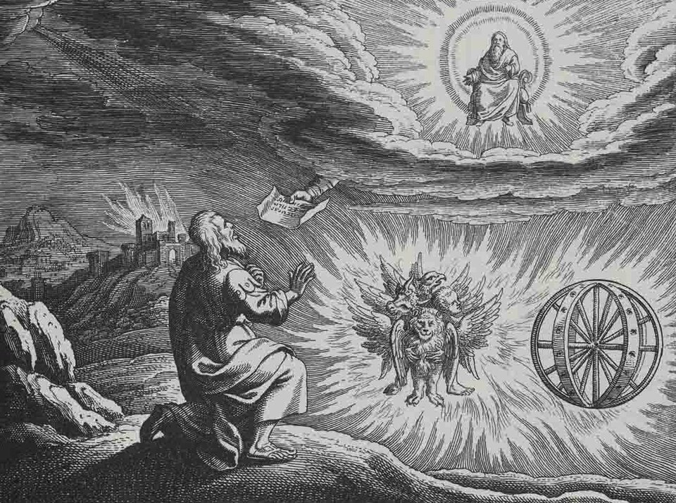 Historical depiction of Chayot ha-Kodesh
