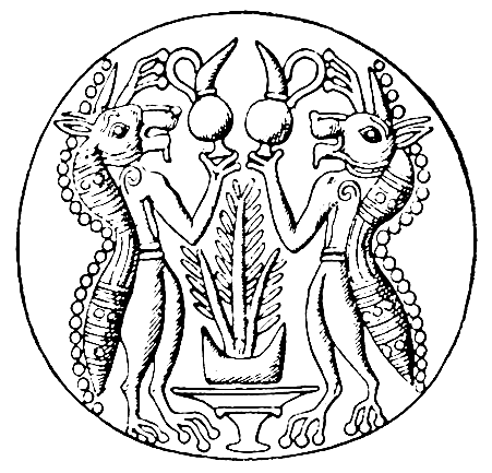Historical depiction of The Daimones