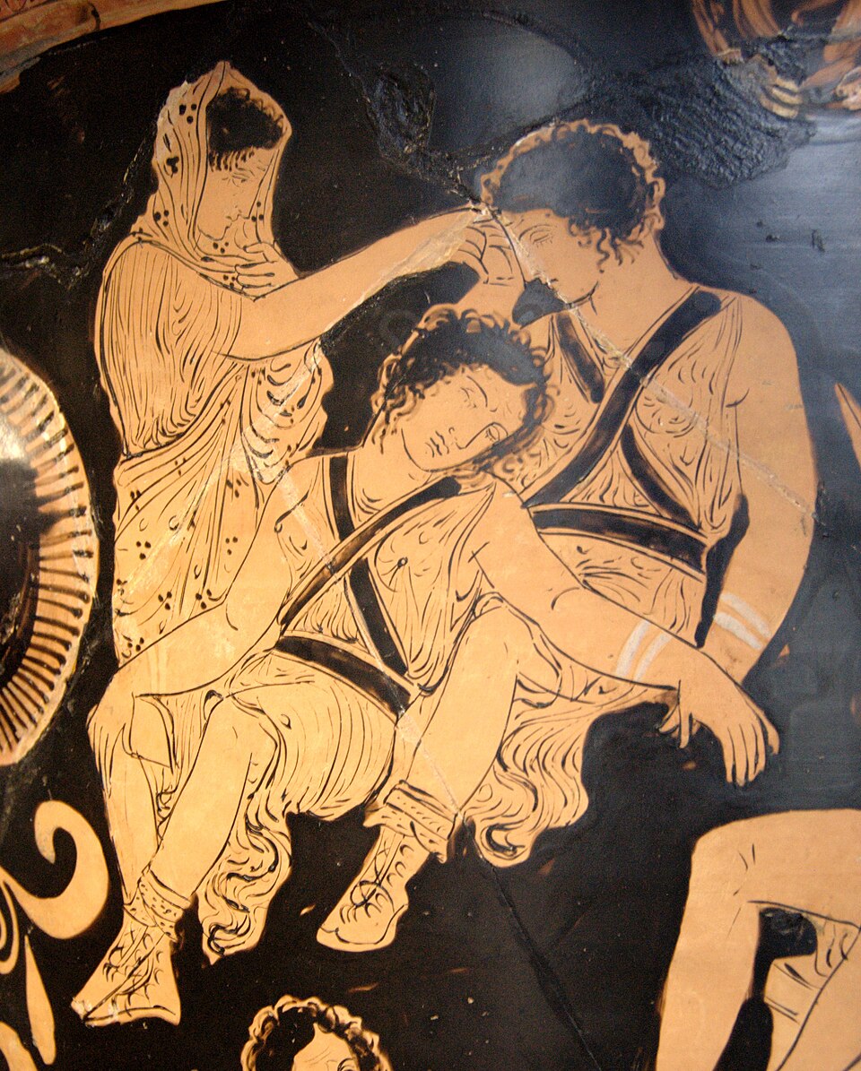 Historical depiction of The Erinyes