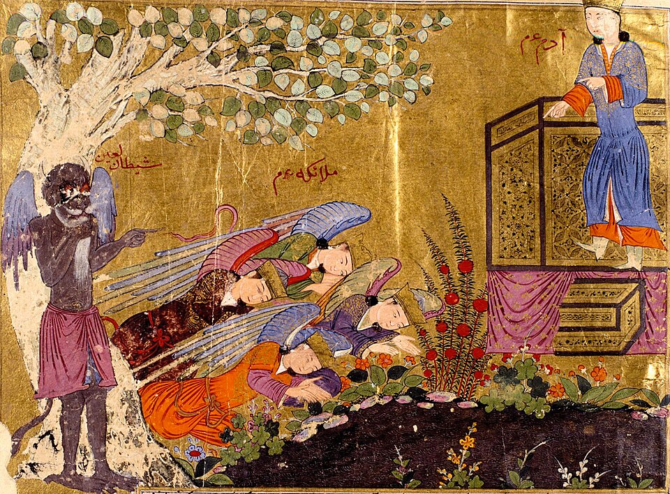 Historical depiction of Iblis