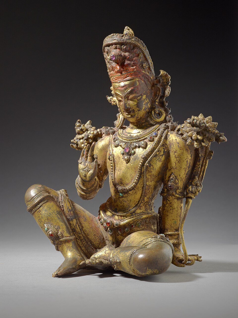 Historical depiction of Indra