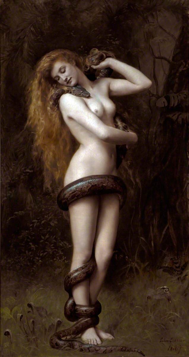 Historical depiction of Lilith