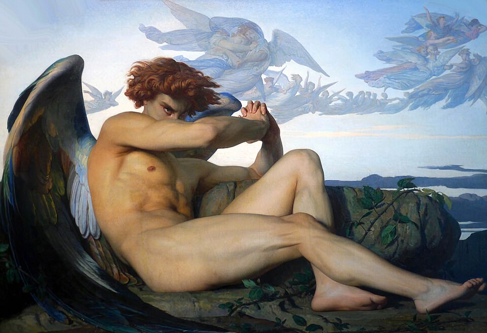 Historical depiction of Lucifer