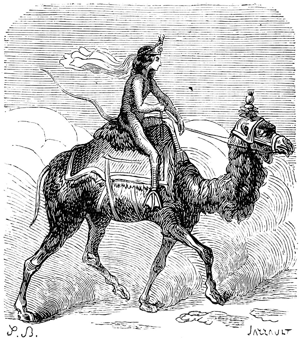 Historical depiction of Paimon