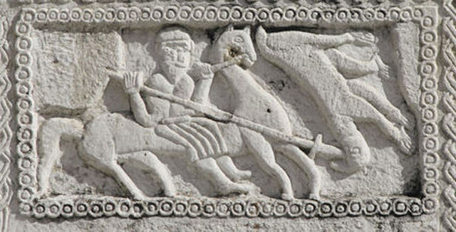 Historical depiction of Perun
