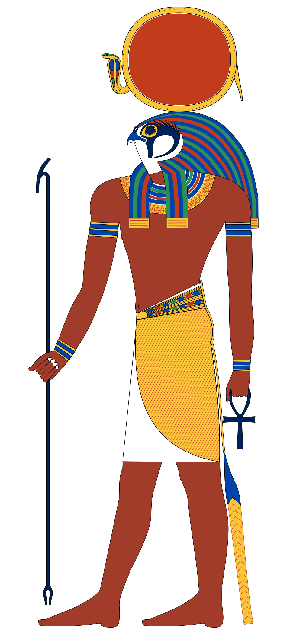 Historical depiction of Ra