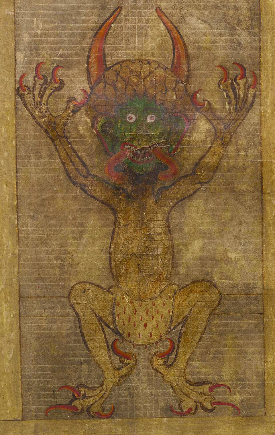 Historical depiction of Satan