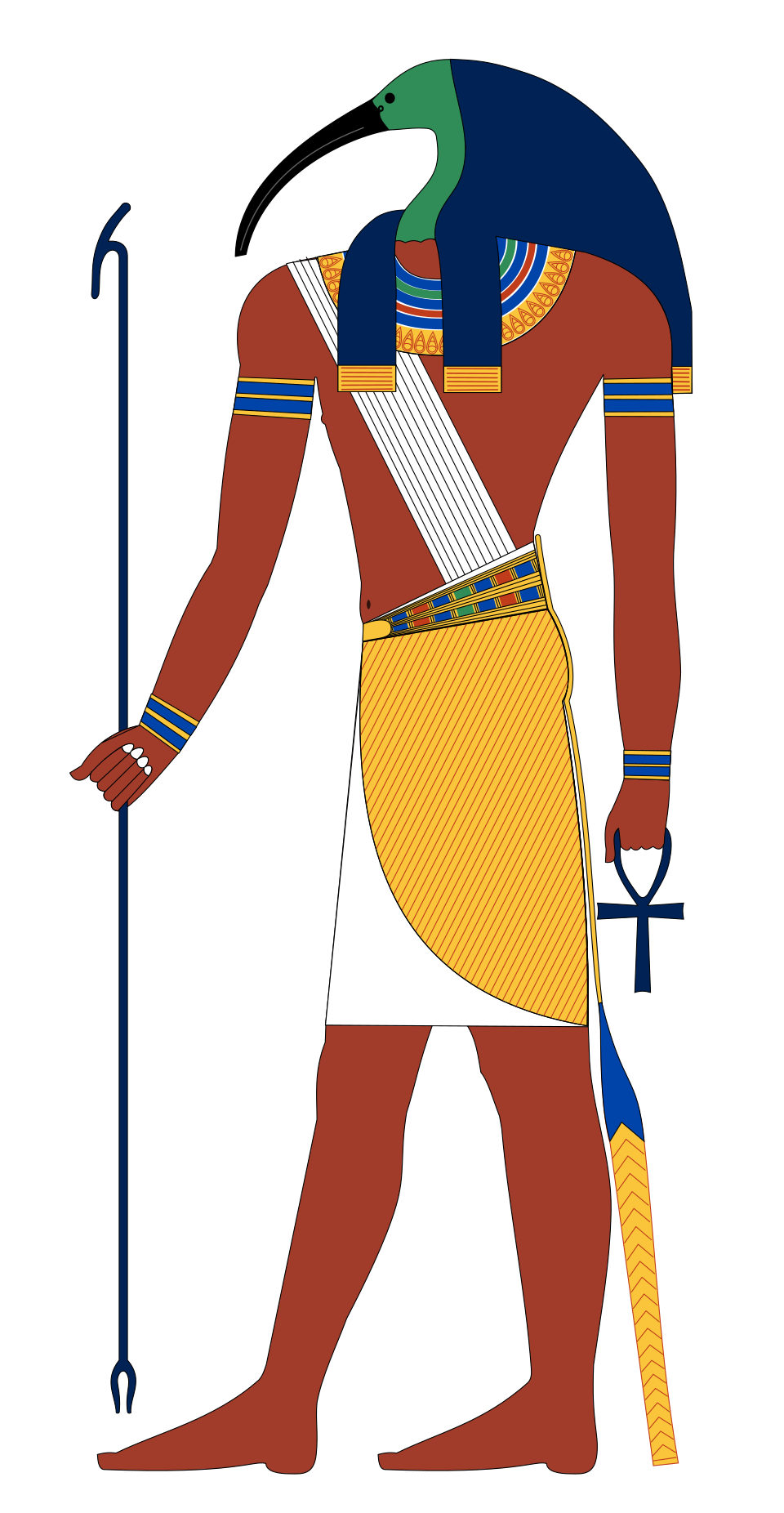 Historical depiction of Thoth