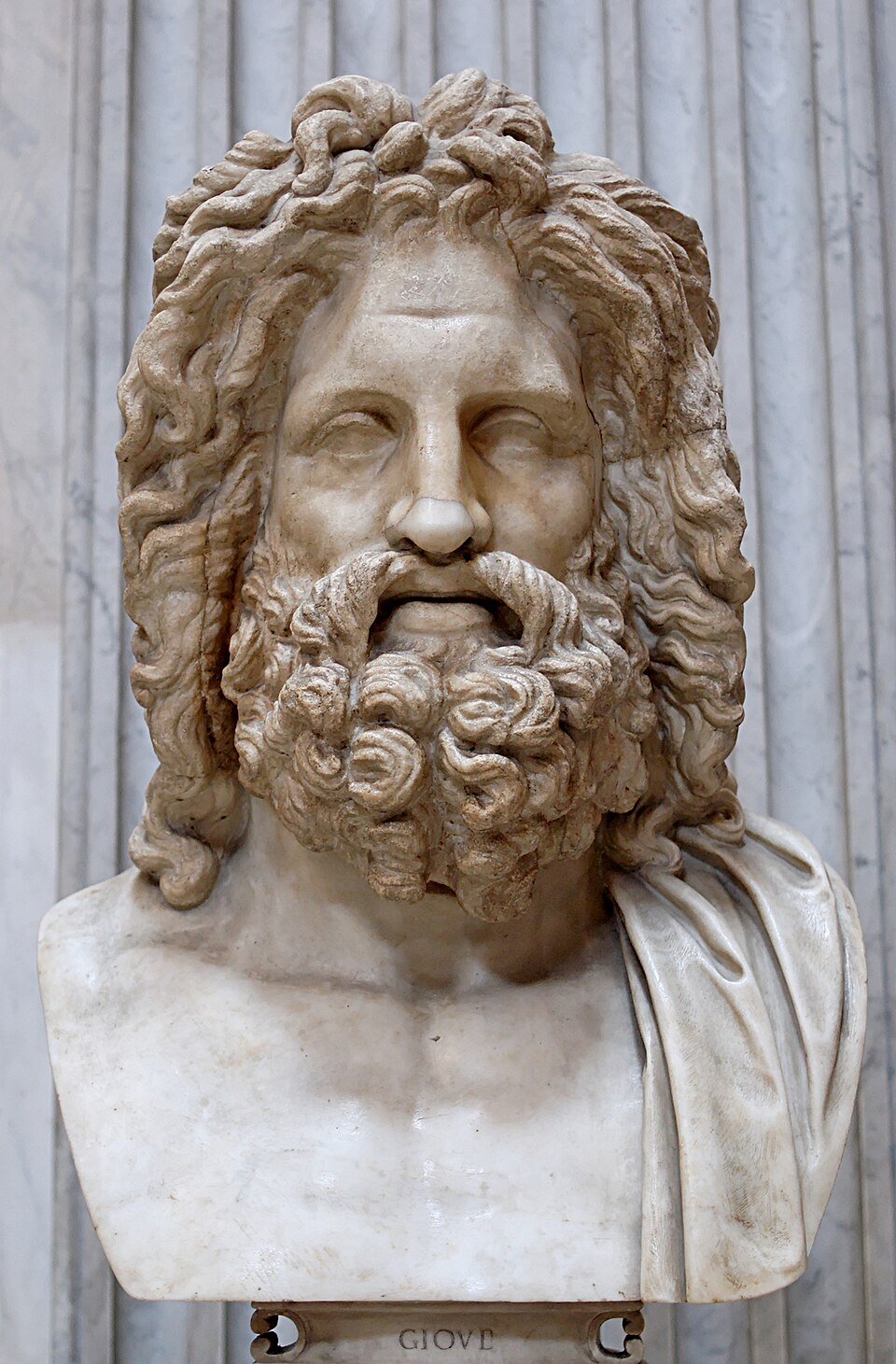 Historical depiction of Zeus